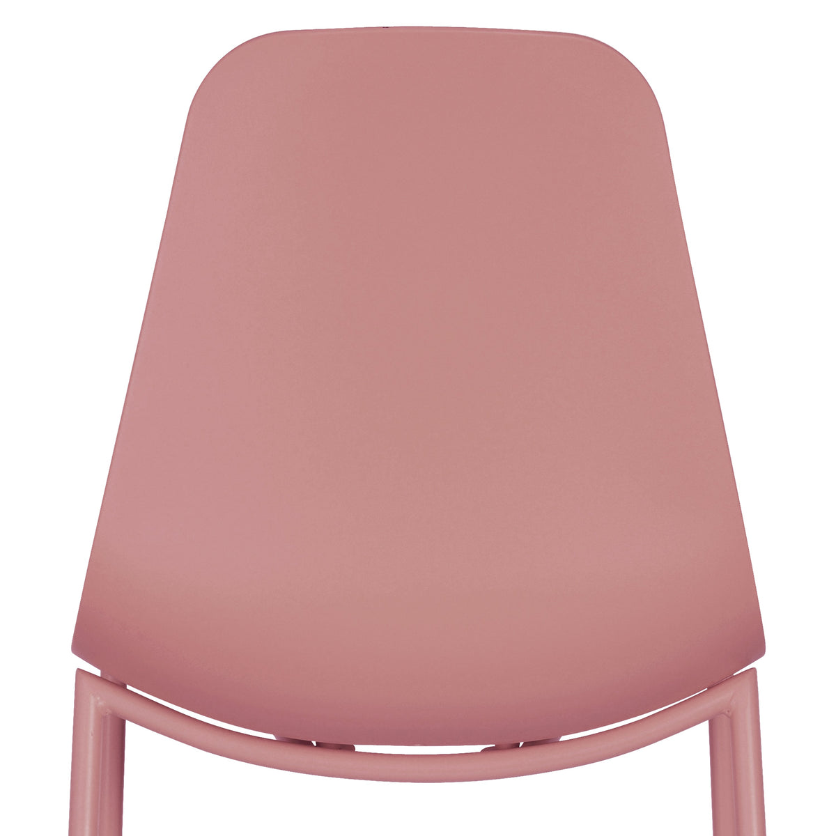 W&F Collection | Isla Dining Chair (Blush Pink, Set of 4)