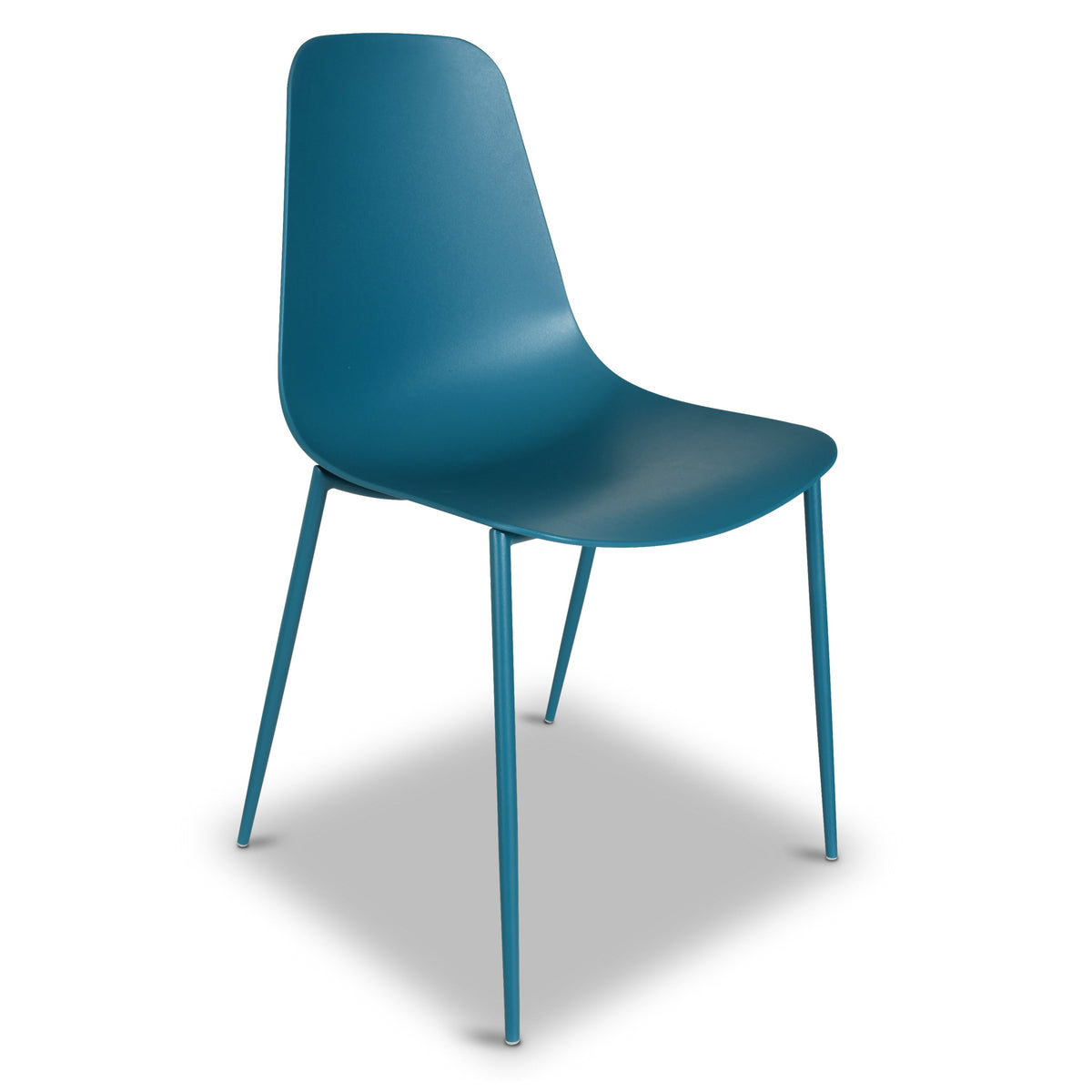 W&F Collection | Isla Dining Chair (Ocean Teal, Set of 4)