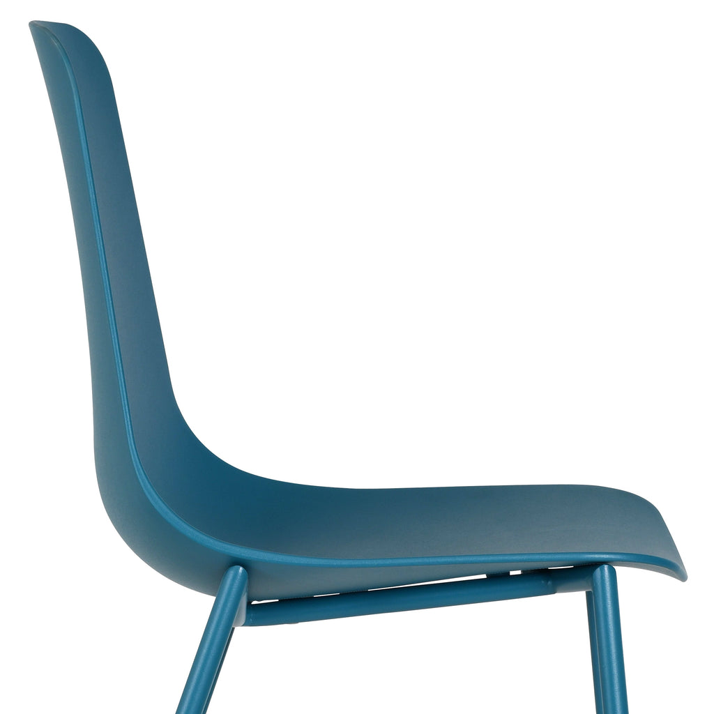 W&F Collection | Isla Dining Chair (Ocean Teal, Set of 4)