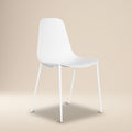 W&F Collection | Isla Dining Chair (White, Set of 4)
