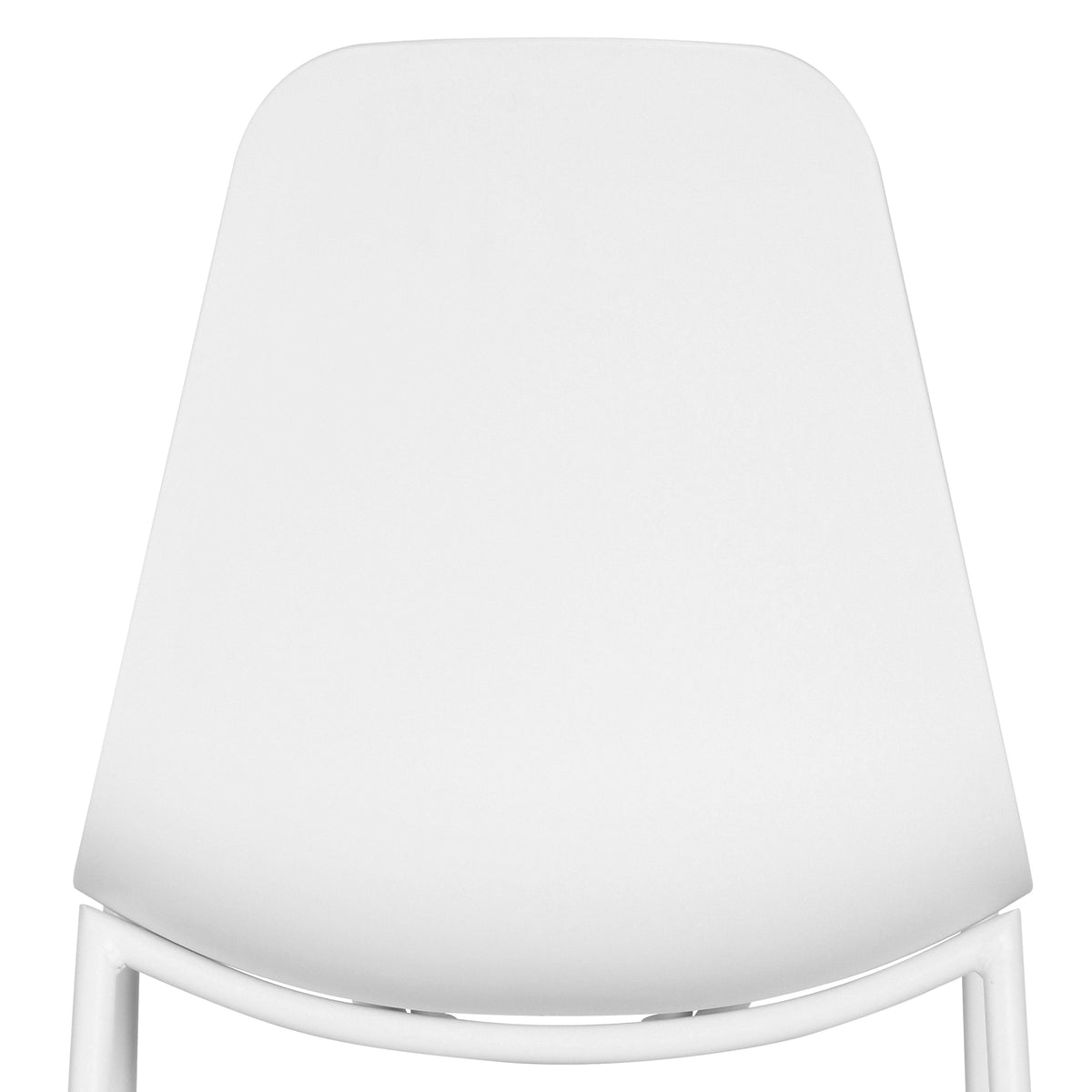 W&F Collection | Isla Dining Chair (White, Set of 4)