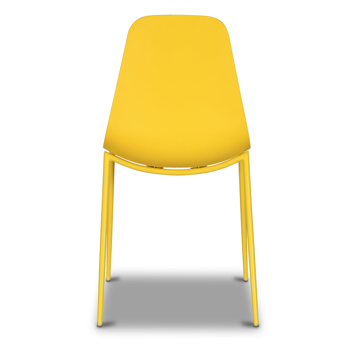 W&F Collection | Isla Dining Chair (Sunburst Yellow, Set of 4)