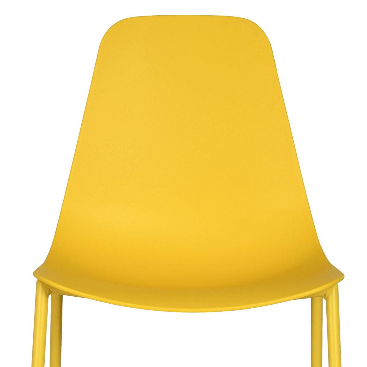 W&F Collection | Isla Dining Chair (Sunburst Yellow, Set of 4)