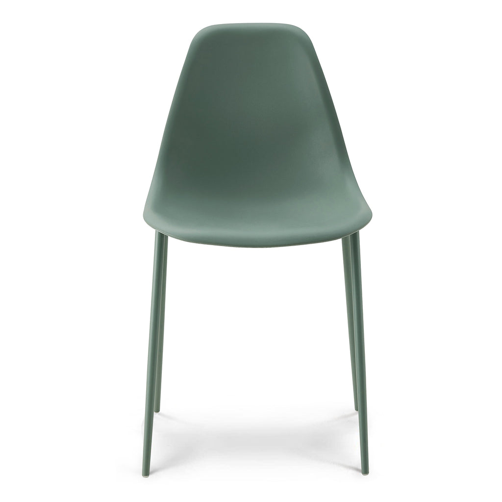 W&F Collection | Isla Dining Chair (Pistachio Green, Set of 4)