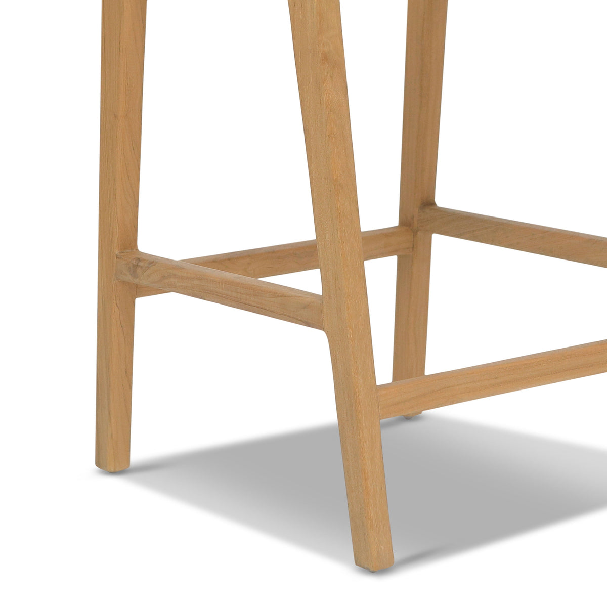 W&F Collection | Batu Indoor / Outdoor Counter Height Stool (Natural)
