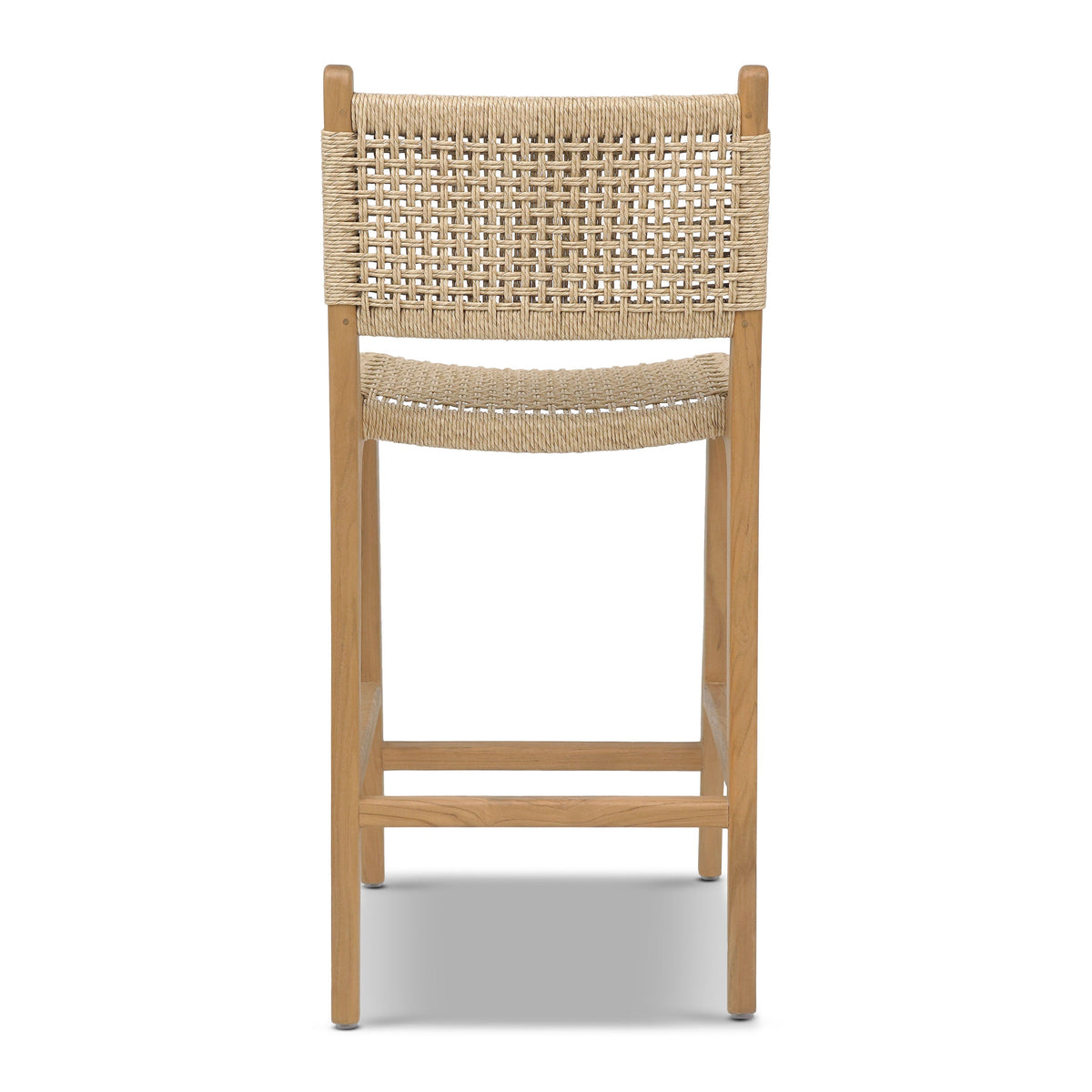 W&F Collection | Batu Indoor / Outdoor Counter Height Stool (Natural)