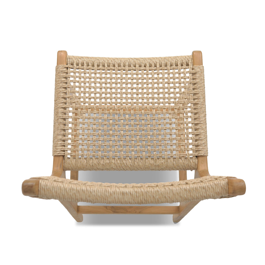 W&F Collection | Batu Indoor / Outdoor Counter Height Stool (Natural)