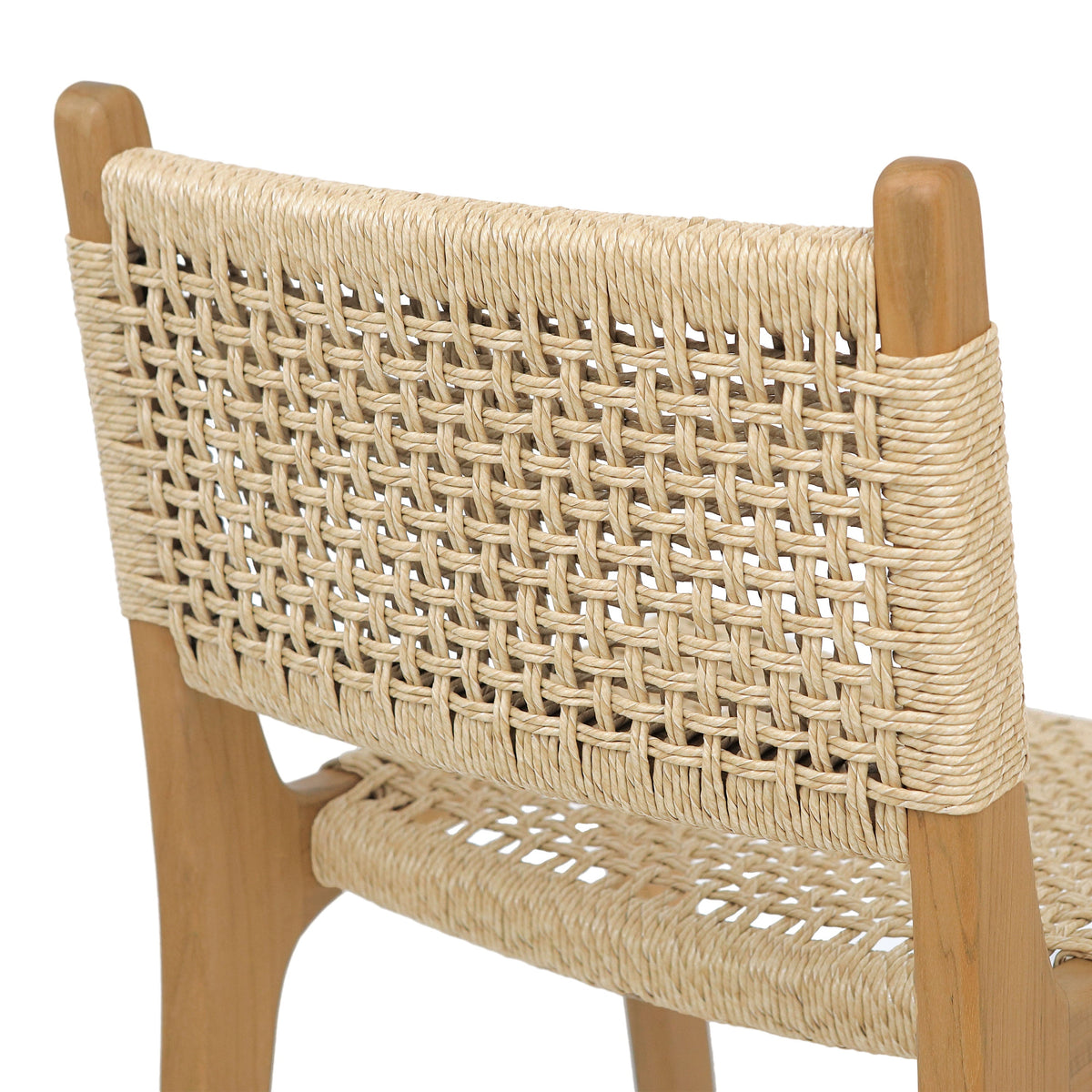 W&F Collection | Batu Indoor / Outdoor Counter Height Stool (Natural)