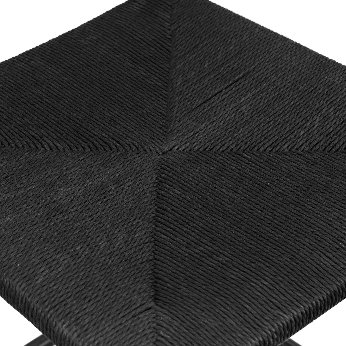 W&F Collection | Hamm Counter Stool (Pitch Black)