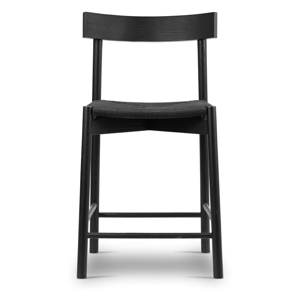 W&F Collection | Hamm Counter Stool (Pitch Black)