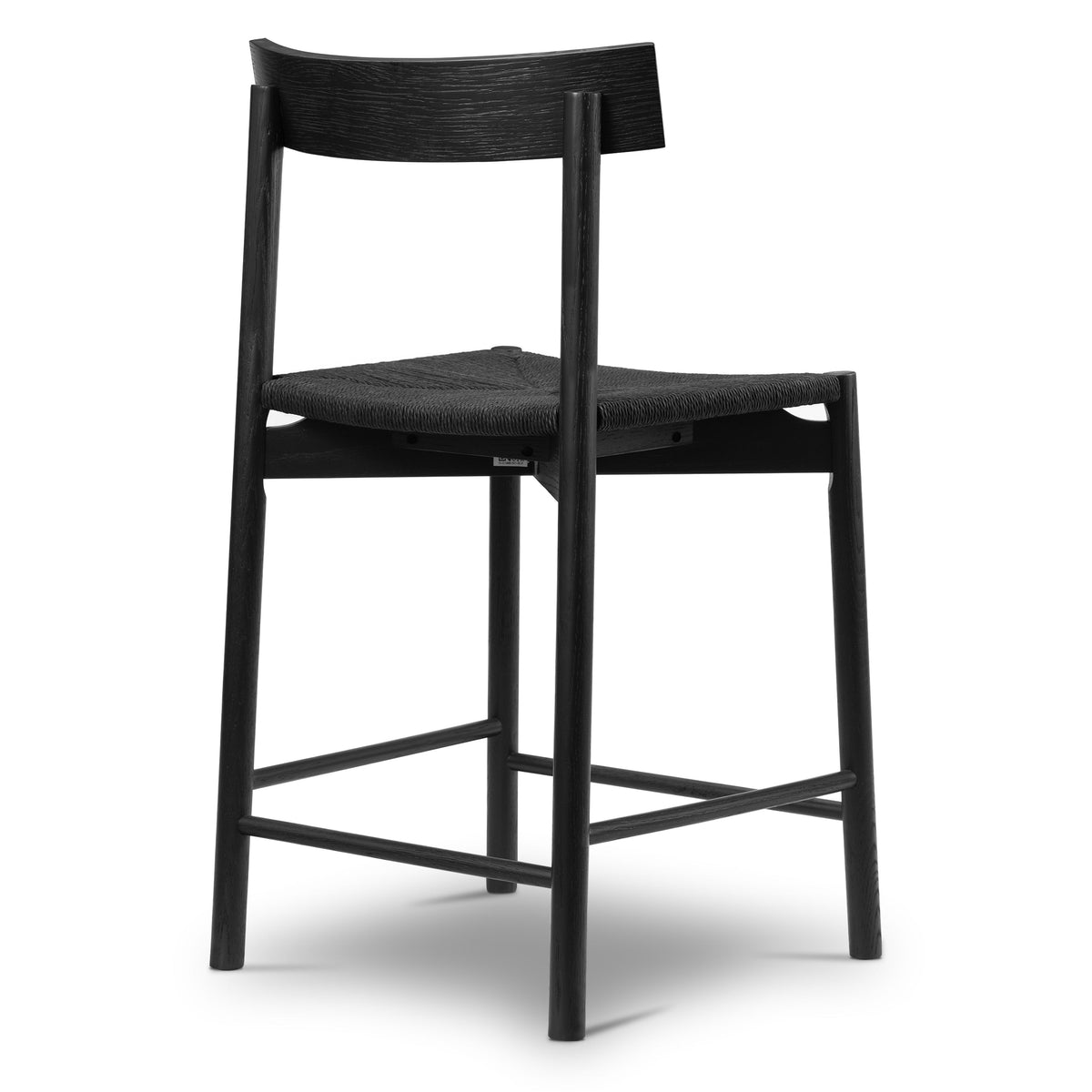 W&F Collection | Hamm Counter Stool (Pitch Black)