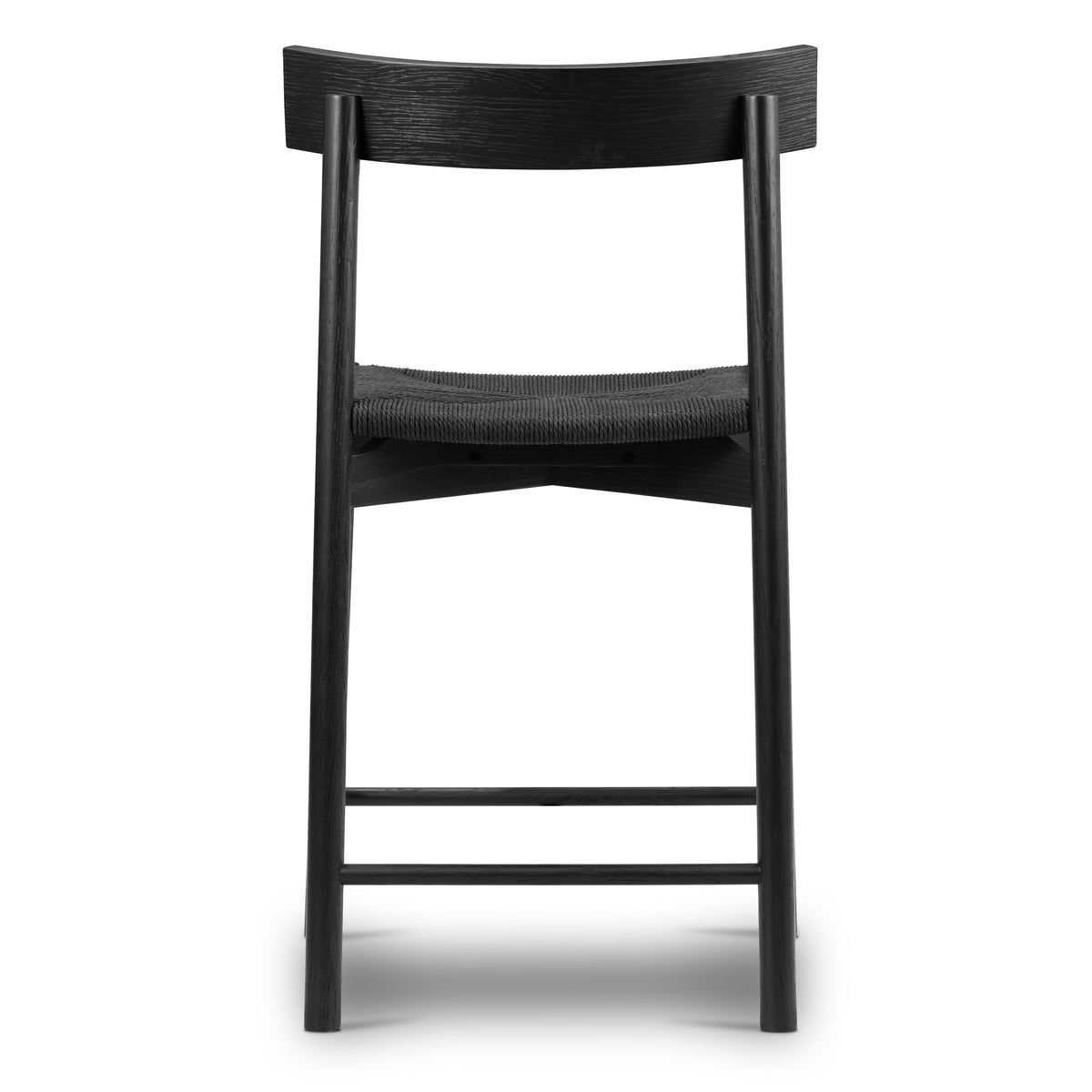 W&F Collection | Hamm Counter Stool (Pitch Black)
