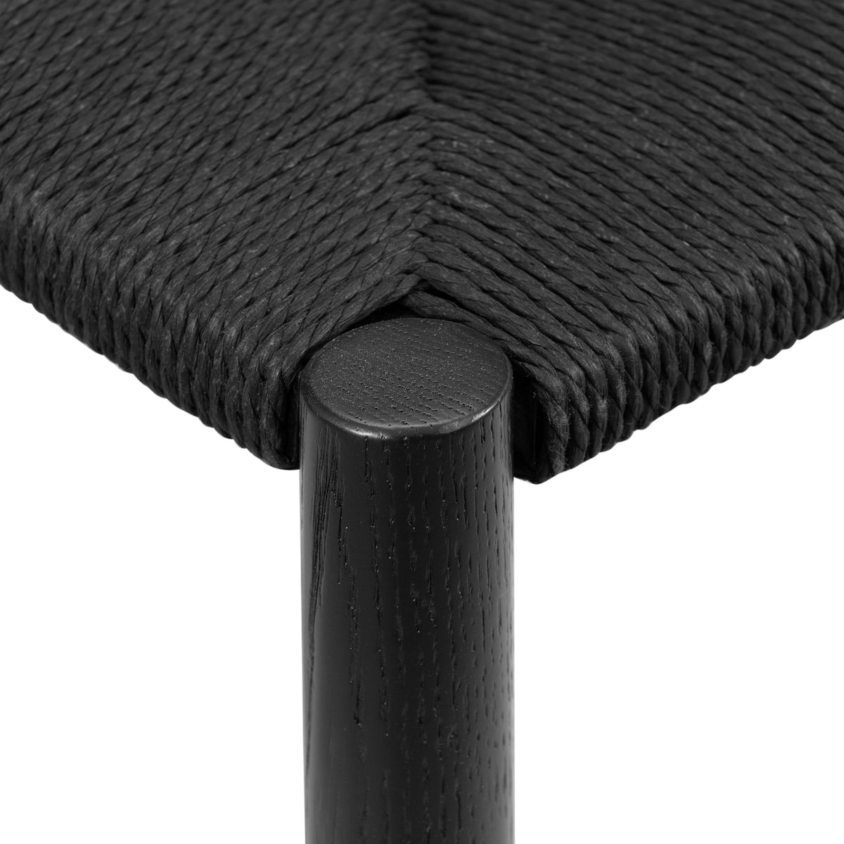 W&F Collection | Hamm Counter Stool (Pitch Black)