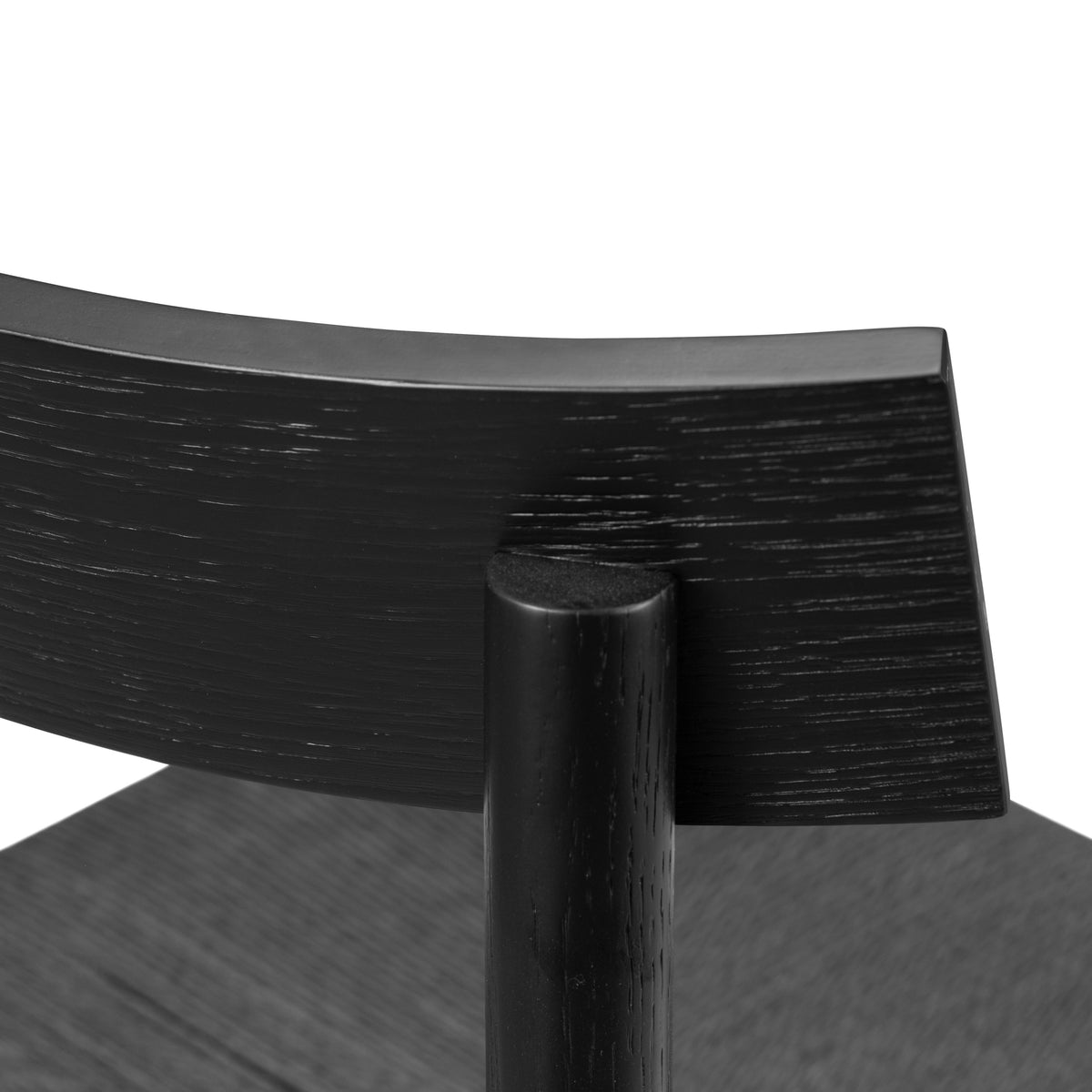 W&F Collection | Hamm Counter Stool (Pitch Black)
