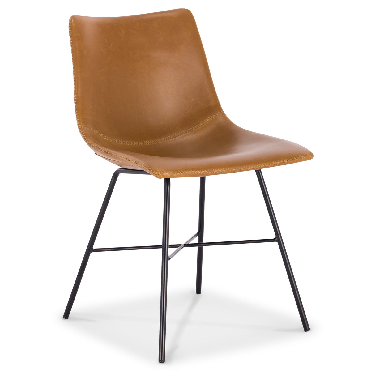 W&F Collection | Paxton Dining Chair (Tan, Set of 2)