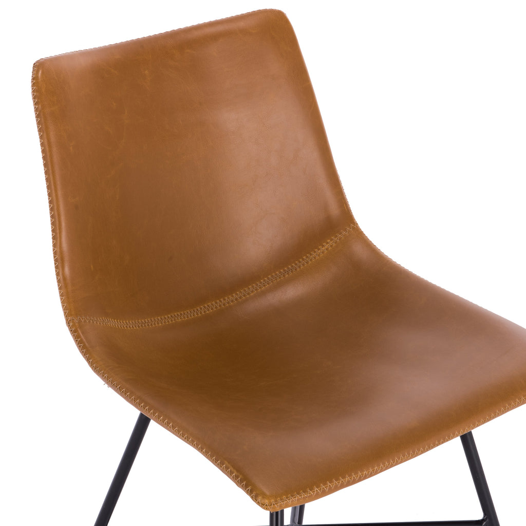W&F Collection | Paxton Dining Chair (Tan, Set of 2)
