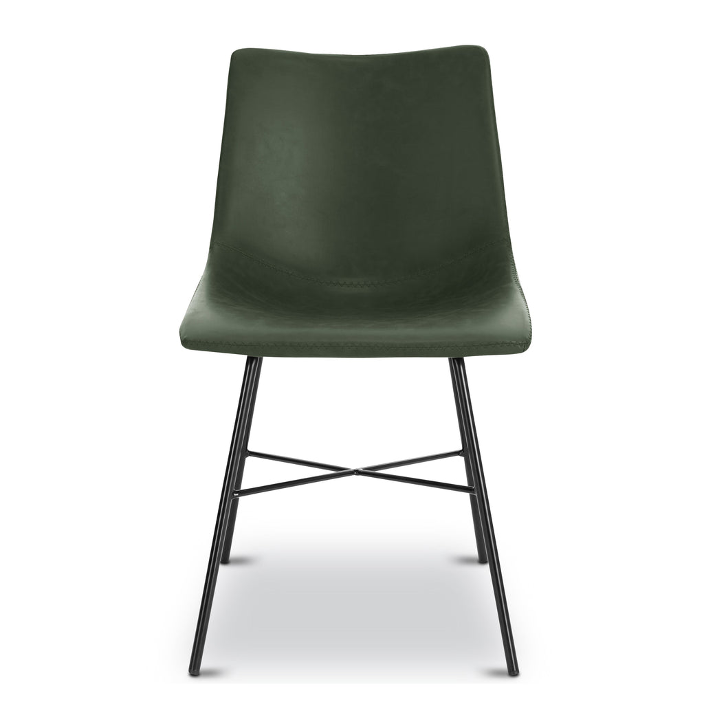 W&F Collection | Paxton Dining Chair (Ivy Green, Set of 2)
