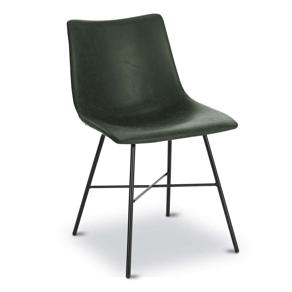 W&F Collection | Paxton Dining Chair (Ivy Green, Set of 2)