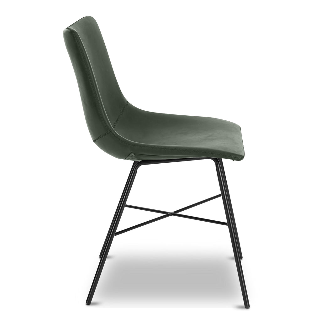 W&F Collection | Paxton Dining Chair (Ivy Green, Set of 2)