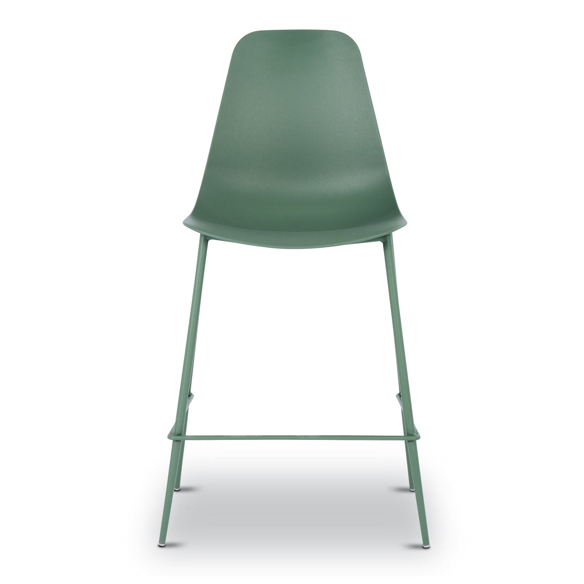 W&F Collection | Isla Counter Height Stool (Pistachio Green, Set of 3)