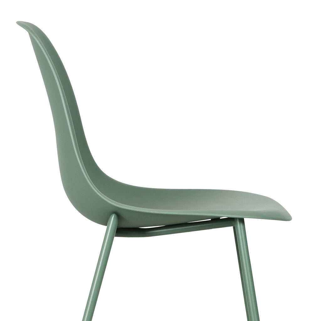 W&F Collection | Isla Counter Height Stool (Pistachio Green, Set of 3)