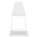 W&F Collection | Isla Counter Height Stool (White, Set of 3)