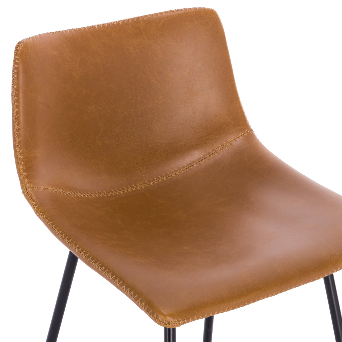 W&F Collection | Paxton 24” Counter Height Stool (Tan, Set of 2)