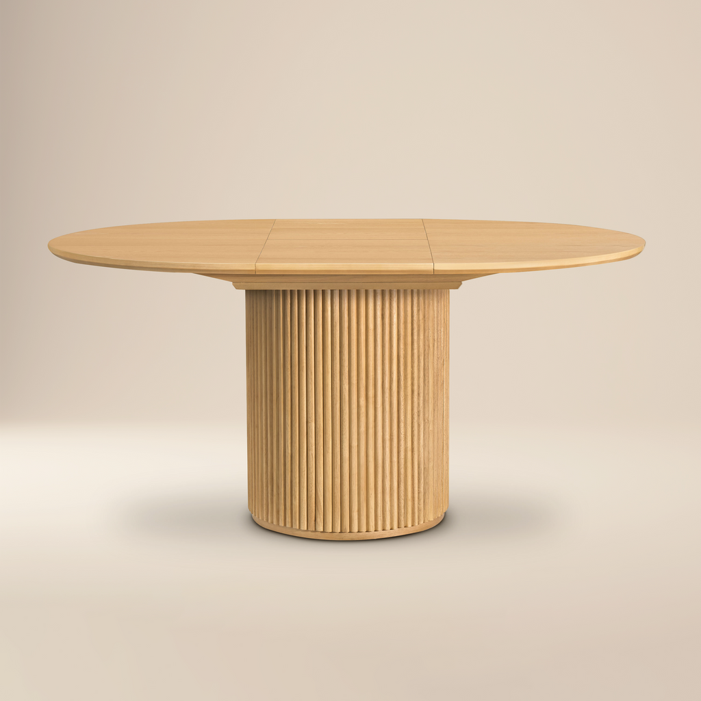W&F Collection | Ronda Extension Dining Table (43"-59") (Oak)