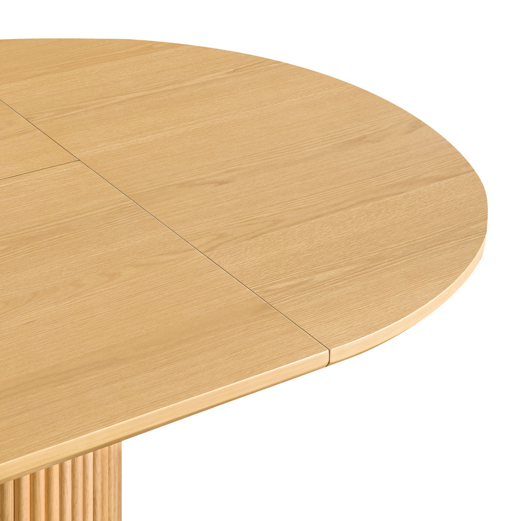 W&F Collection | Ronda Extension Dining Table (43"-59") (Oak)