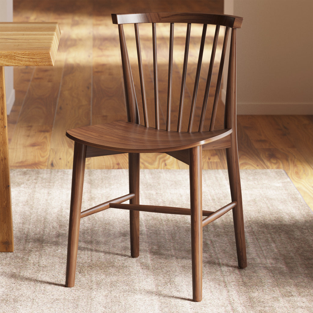 W&F Collection | Ligna Dining Chair (Walnut)