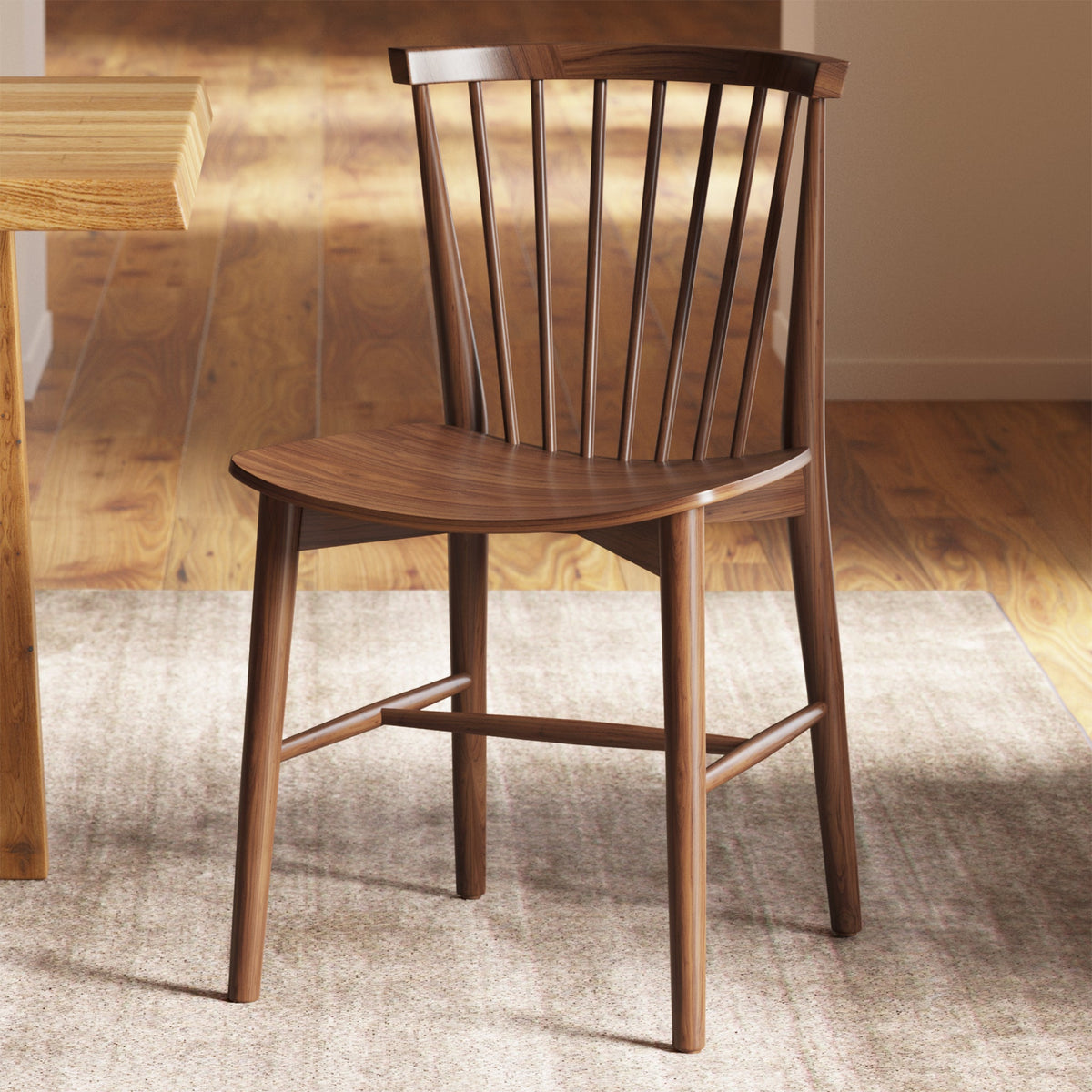 W&F Collection | Ligna Dining Chair (Walnut)