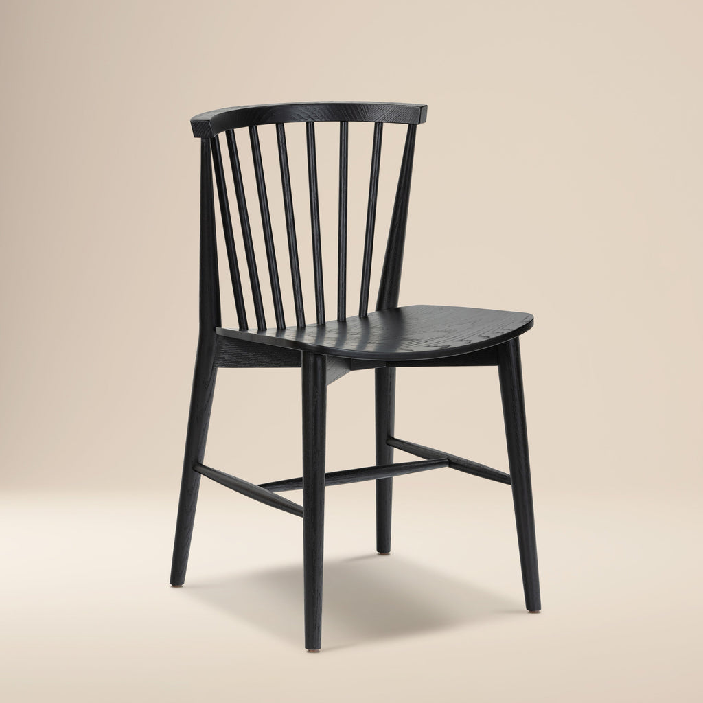 W&F Collection | Ligna Dining Chair (Black)