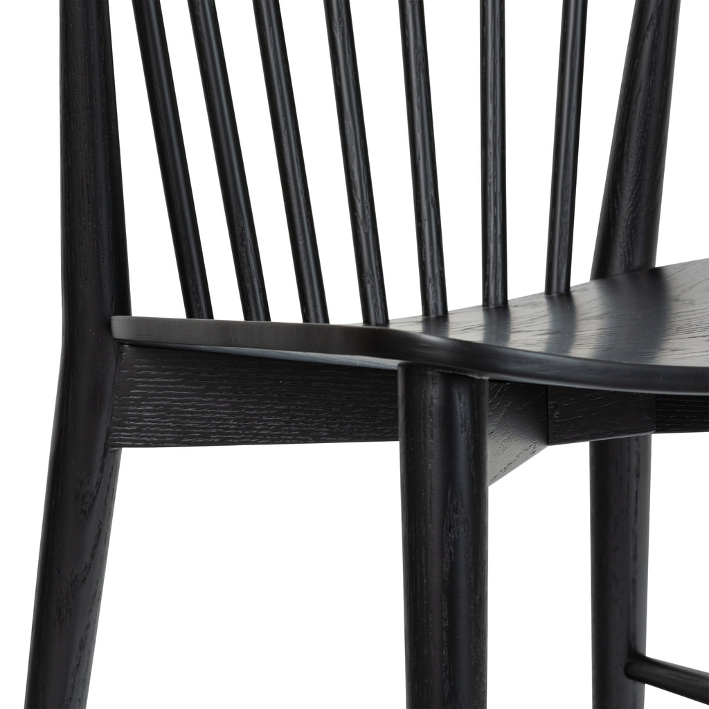 W&F Collection | Ligna Dining Chair (Black)