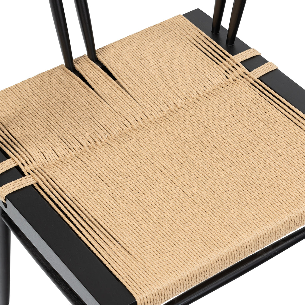 W&F Collection | Ferrara Dining Chair (Black)