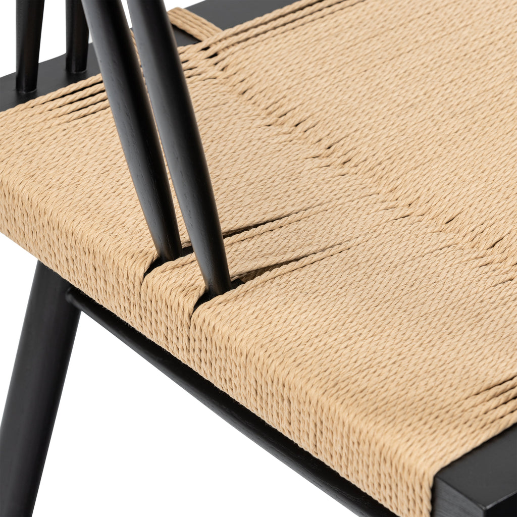 W&F Collection | Ferrara Dining Chair (Black)