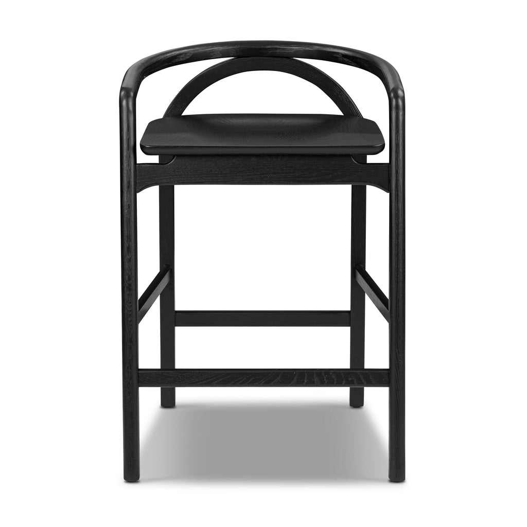 W&F Collection | Yokohama Counter Stool (Black)
