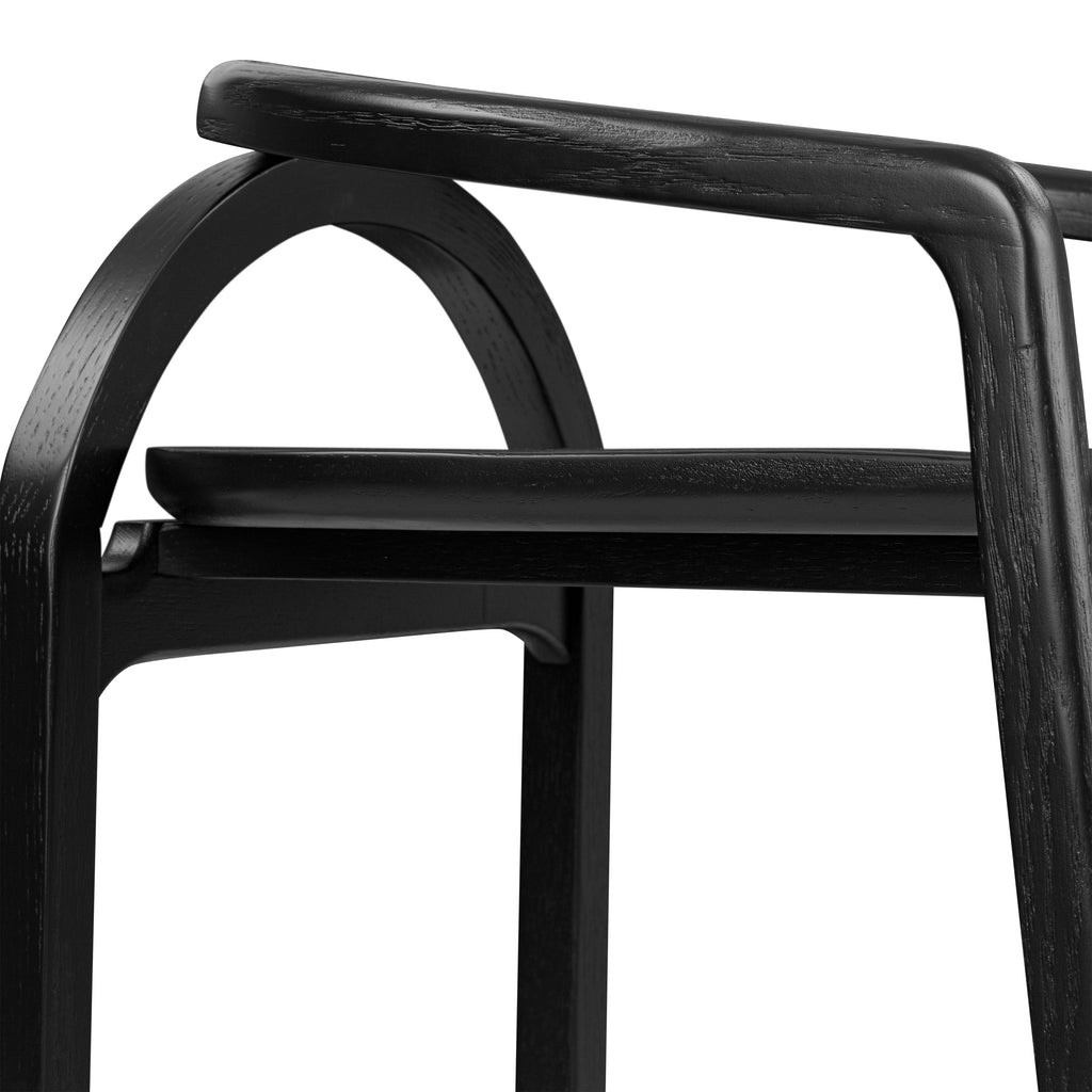 W&F Collection | Yokohama Counter Stool (Black)
