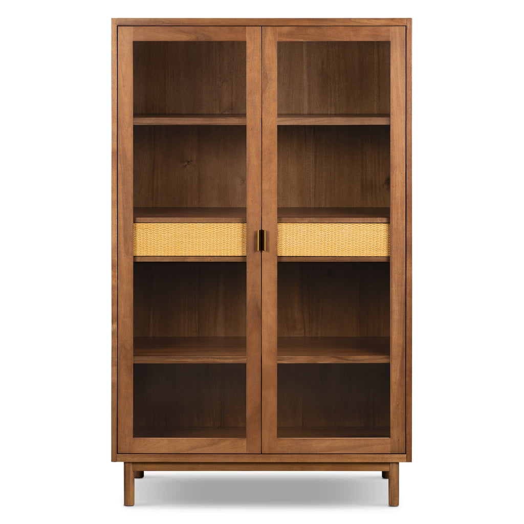 W&F Collection | Nuvon Cabinet (Timber Brown)
