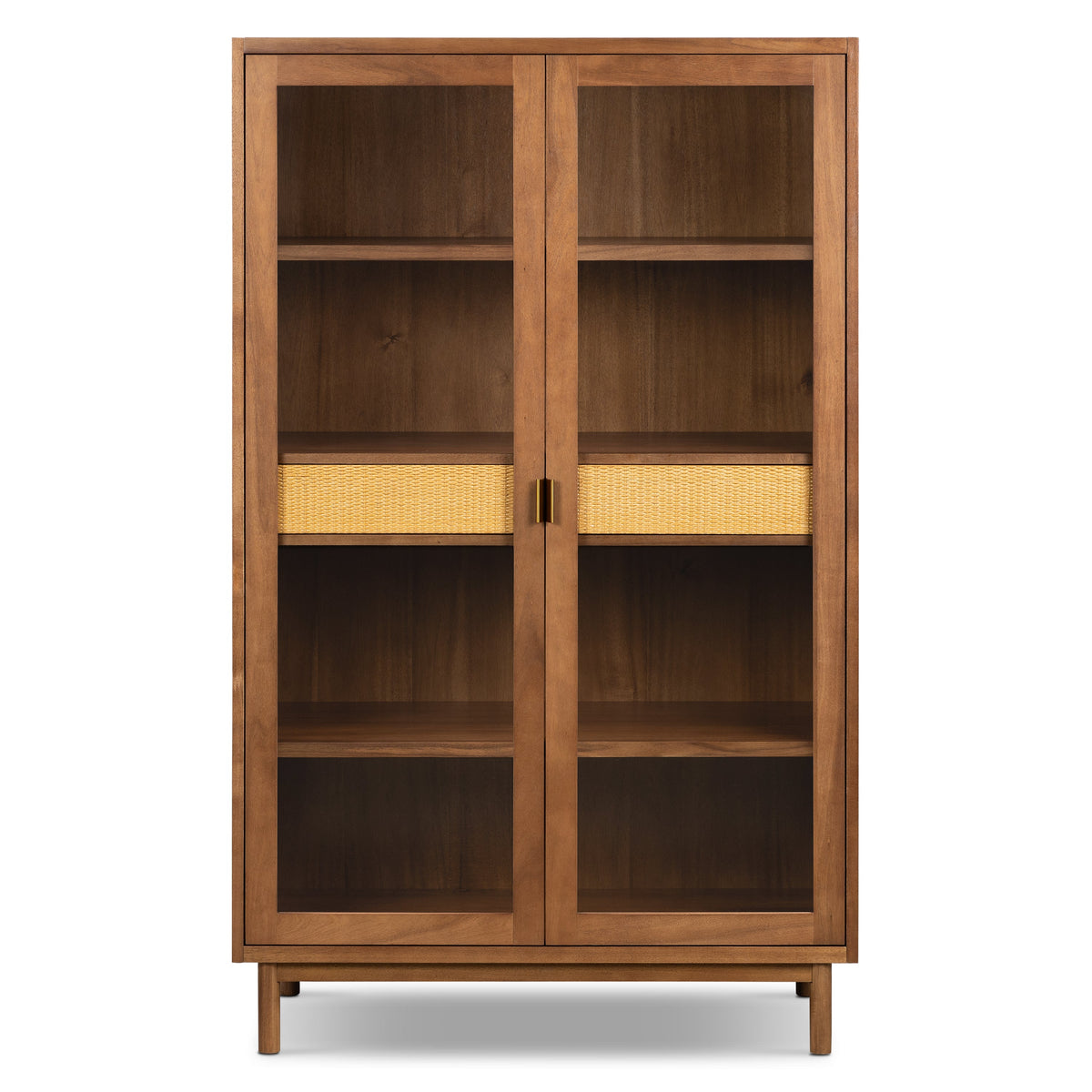 W&F Collection | Nuvon Cabinet (Timber Brown)
