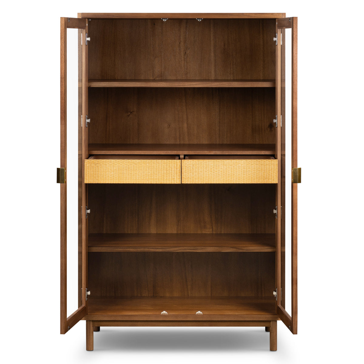 W&F Collection | Nuvon Cabinet (Timber Brown)