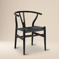 W&F Collection | Weave Chair (Pitch Black, Single)