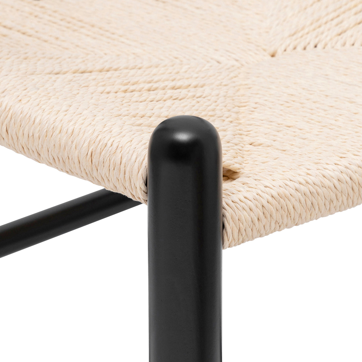 W&F Collection | Weave Chair (Black, Single)