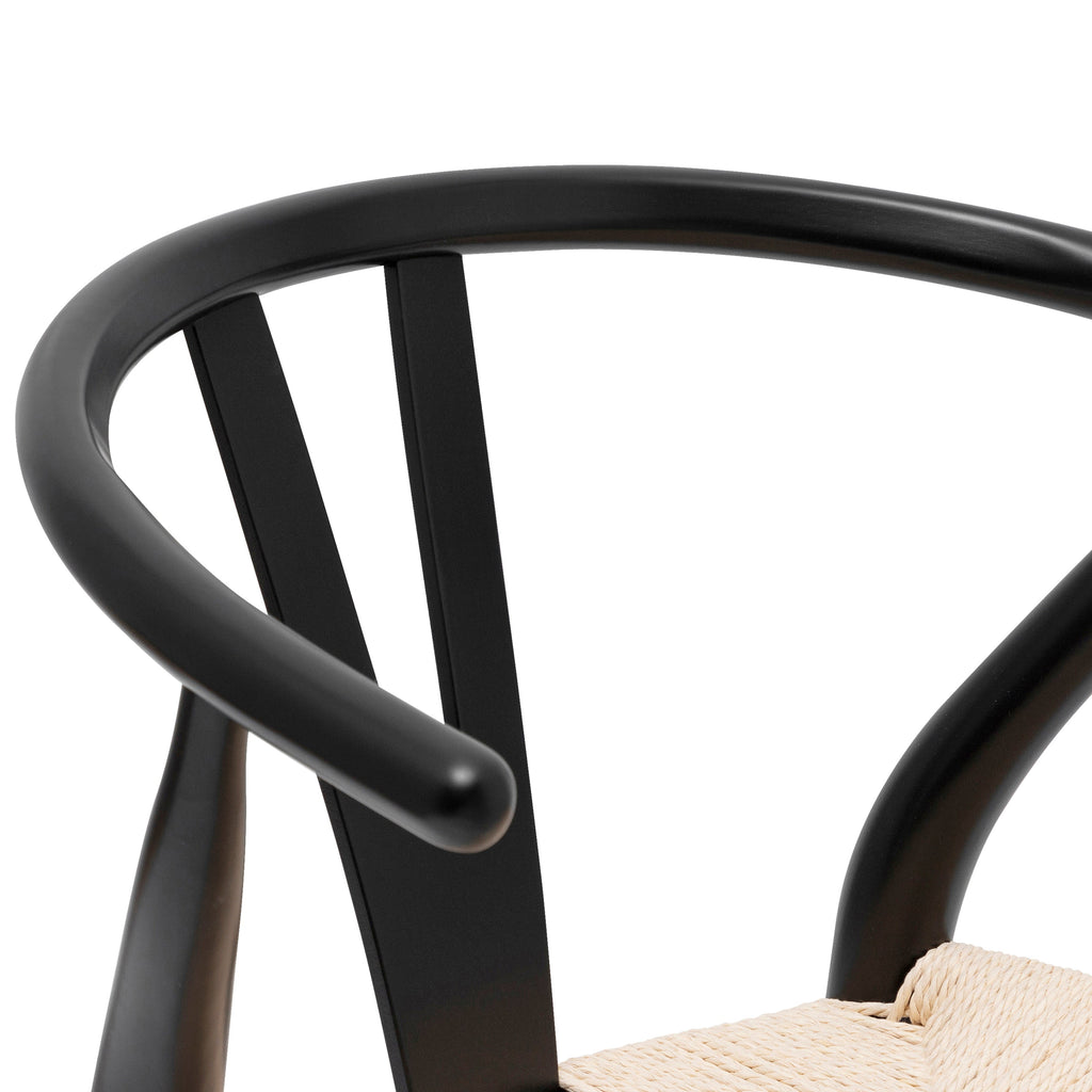 W&F Collection | Weave Chair (Black, Single)