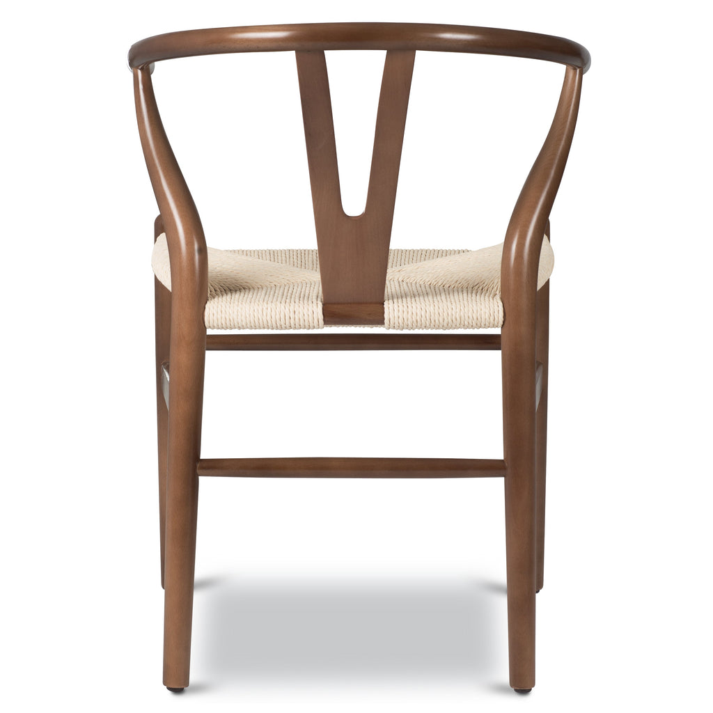 W&F Collection | Weave Chair (Walnut, Set of 2)