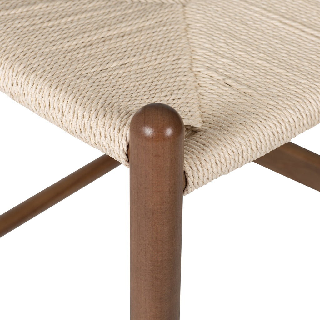 W&F Collection | Weave Chair (Walnut, Set of 2)