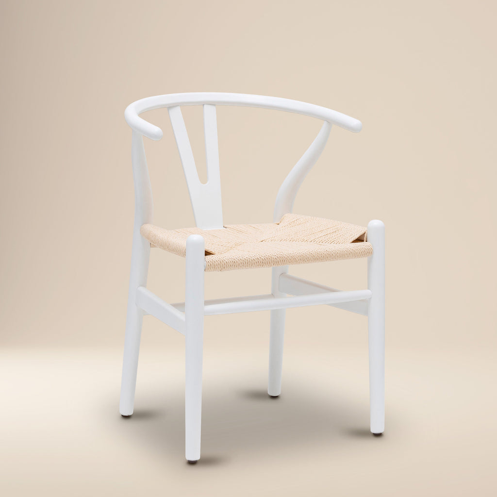 W&F Collection | Weave Chair (White, Single)