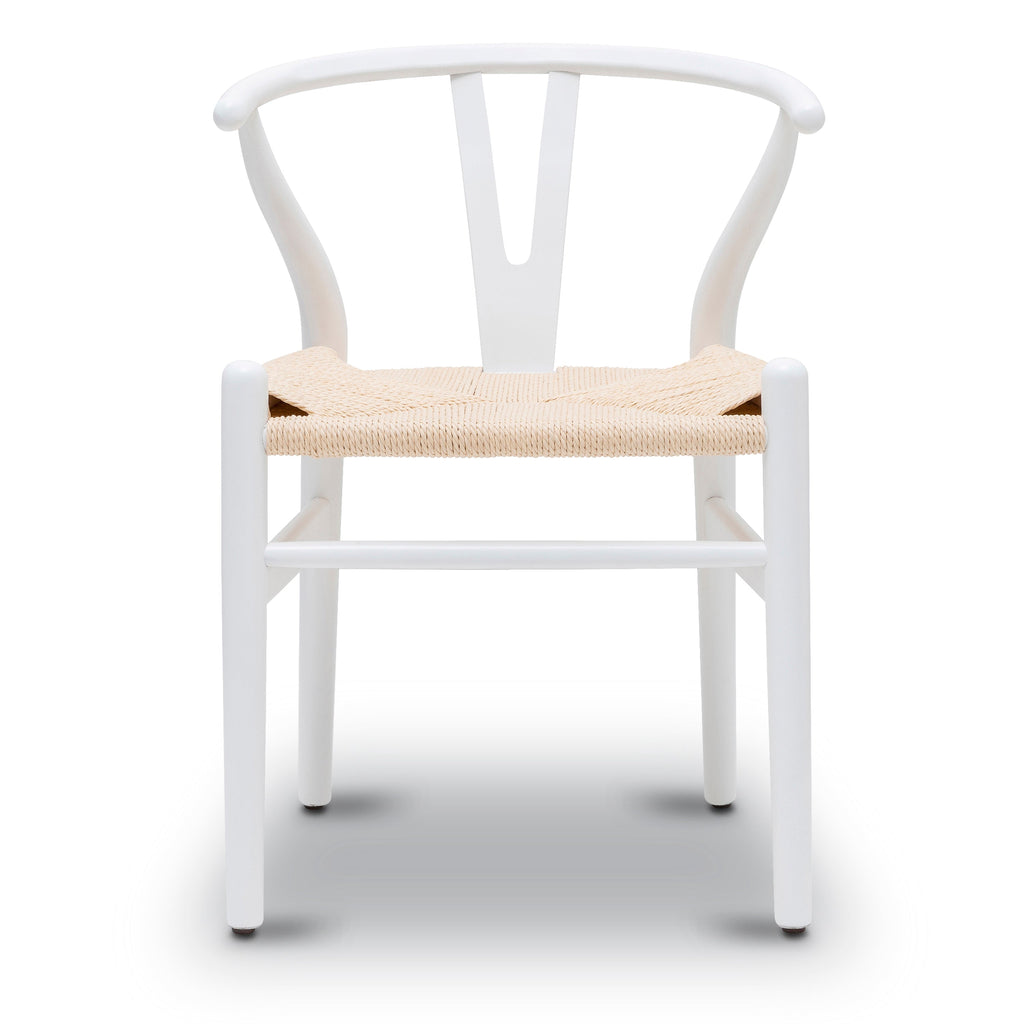 W&F Collection | Weave Chair (White, Single)