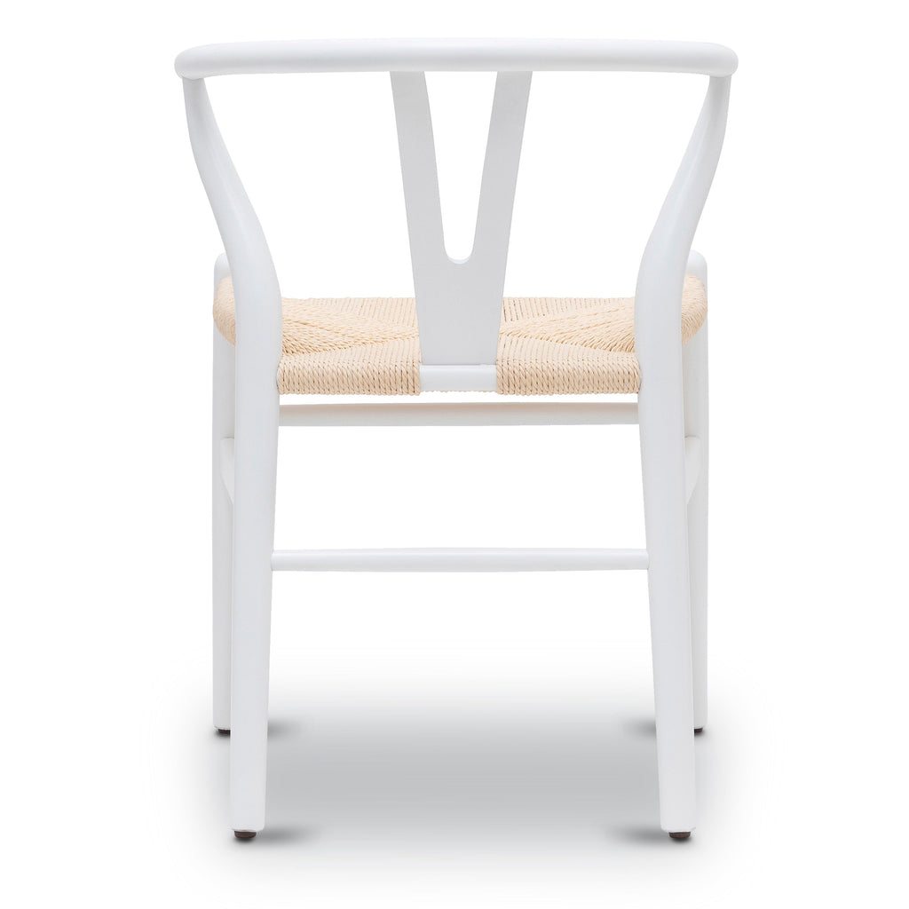 W&F Collection | Weave Chair (White, Single)