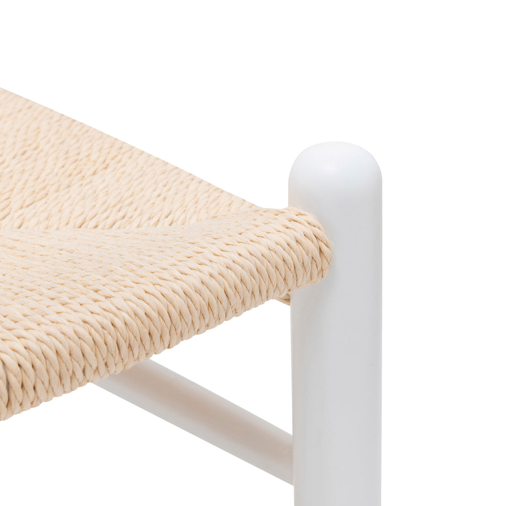 W&F Collection | Weave Chair (White, Single)