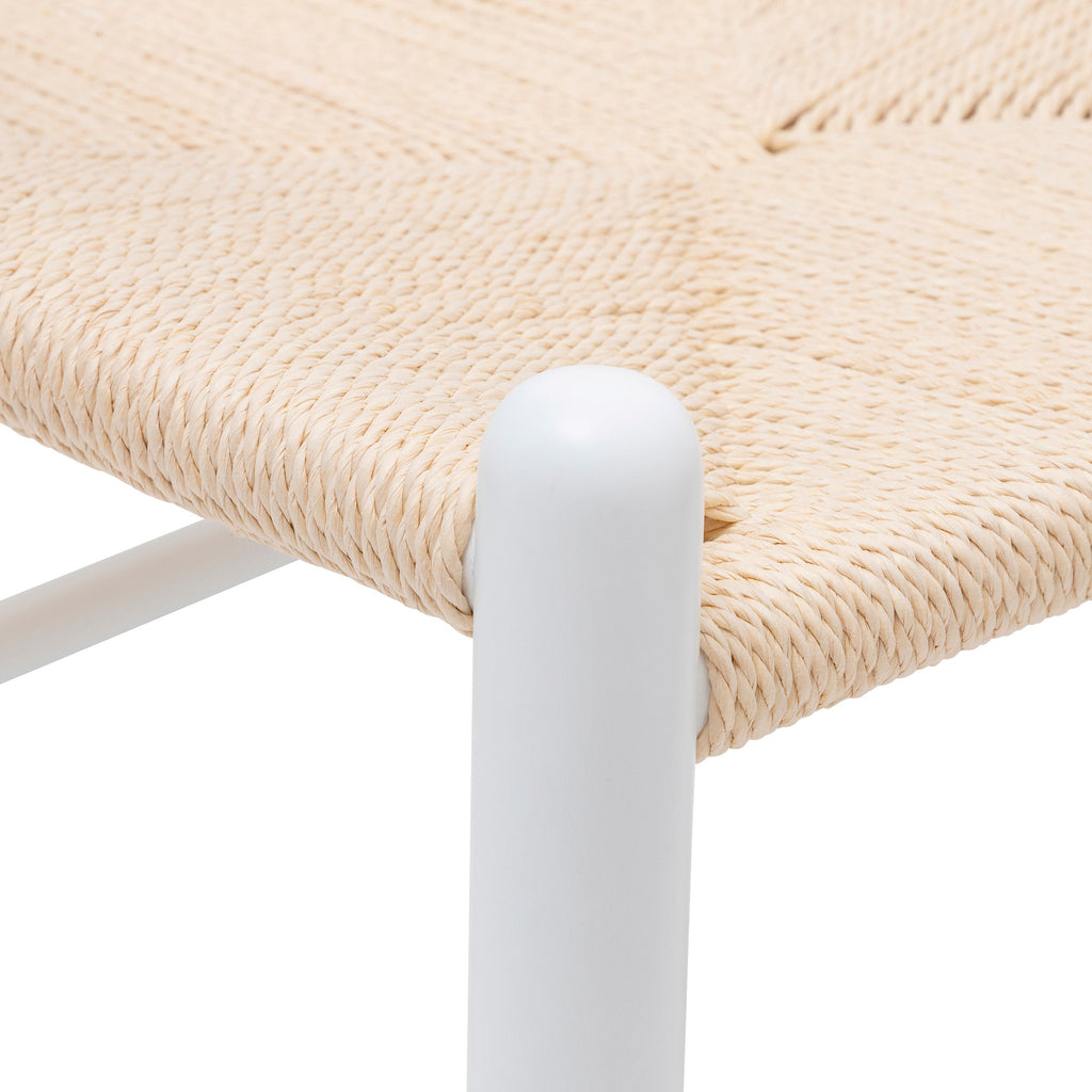 W&F Collection | Weave Chair (White, Single)